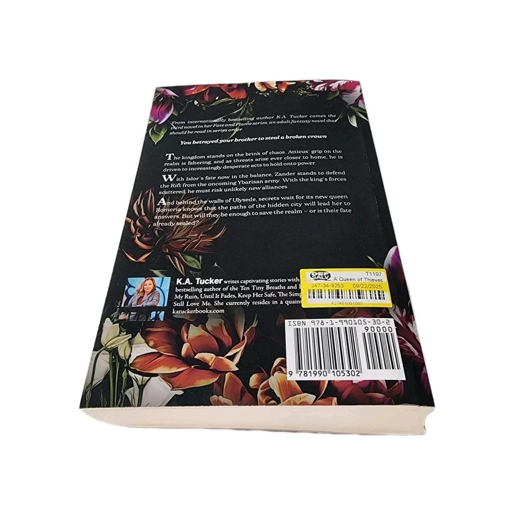 A Queen of Thieves & Chaos by K. A. Tucker Paperback Fantasy 2023